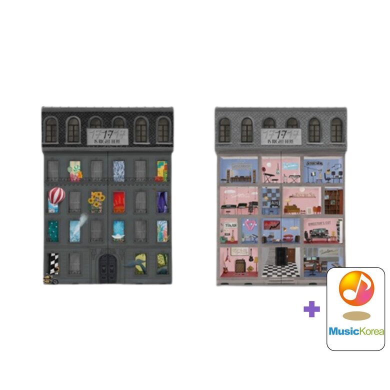 SEVENTEEN - BEST ALBUM [17 IS RIGHT HERE] (Standard Ver.) + MusicKorea Photocard